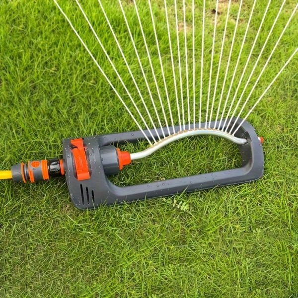 1pc, 180?? Rotating Automatic Sprinkler for Large Garden Lawn Irrigation System, Multi-Angle Coverage for Plants and Grass